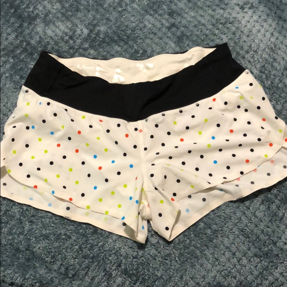 Limited edition lululemon running shorts